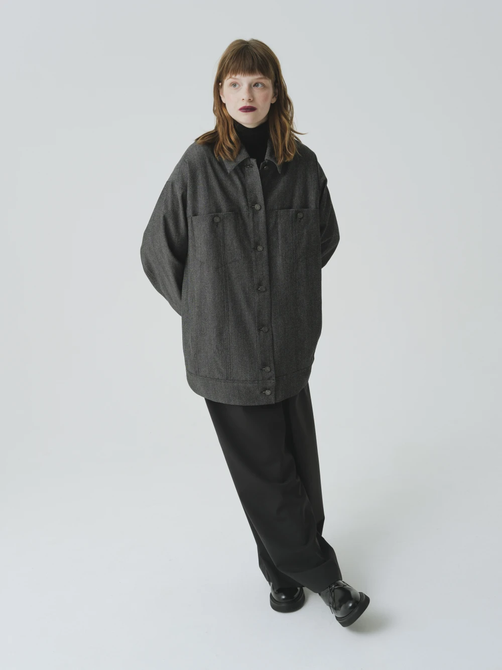 Куртка Violin (Цвет Чёрный, Размер S, Состав 100% шерсть)