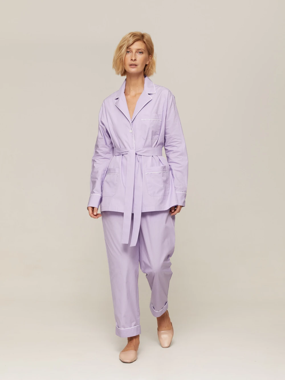 Костюм Aysha ( Цвет Фиолетовый в полоску )