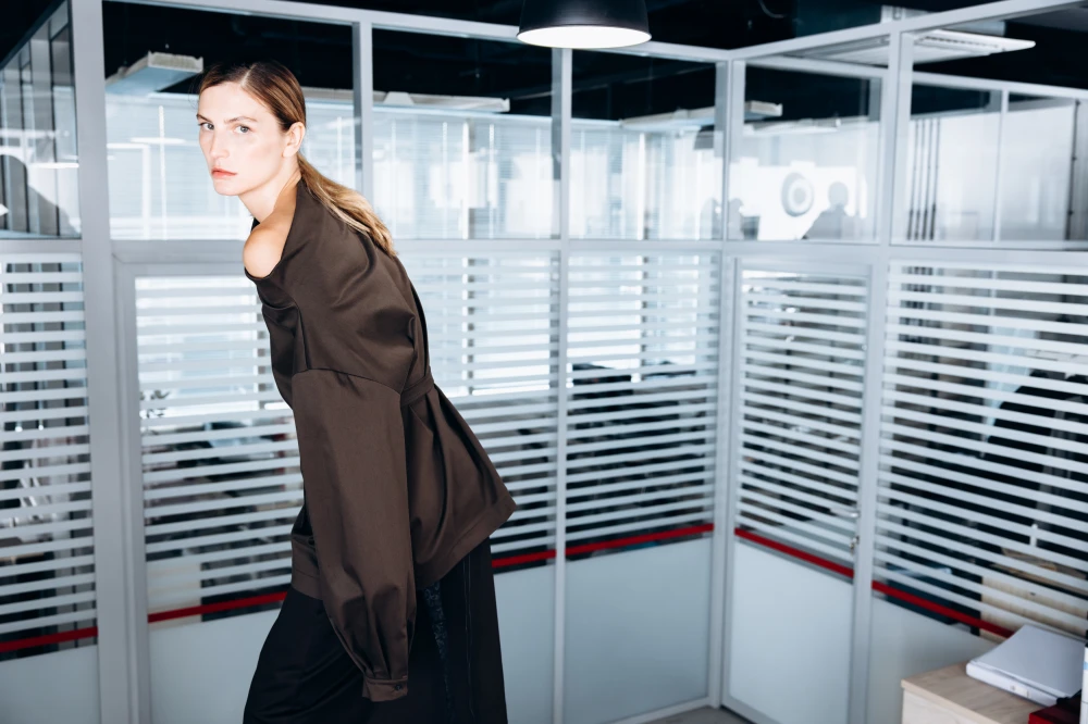 Юбка Newcomer ( Цвет Тёмно-коричневый )