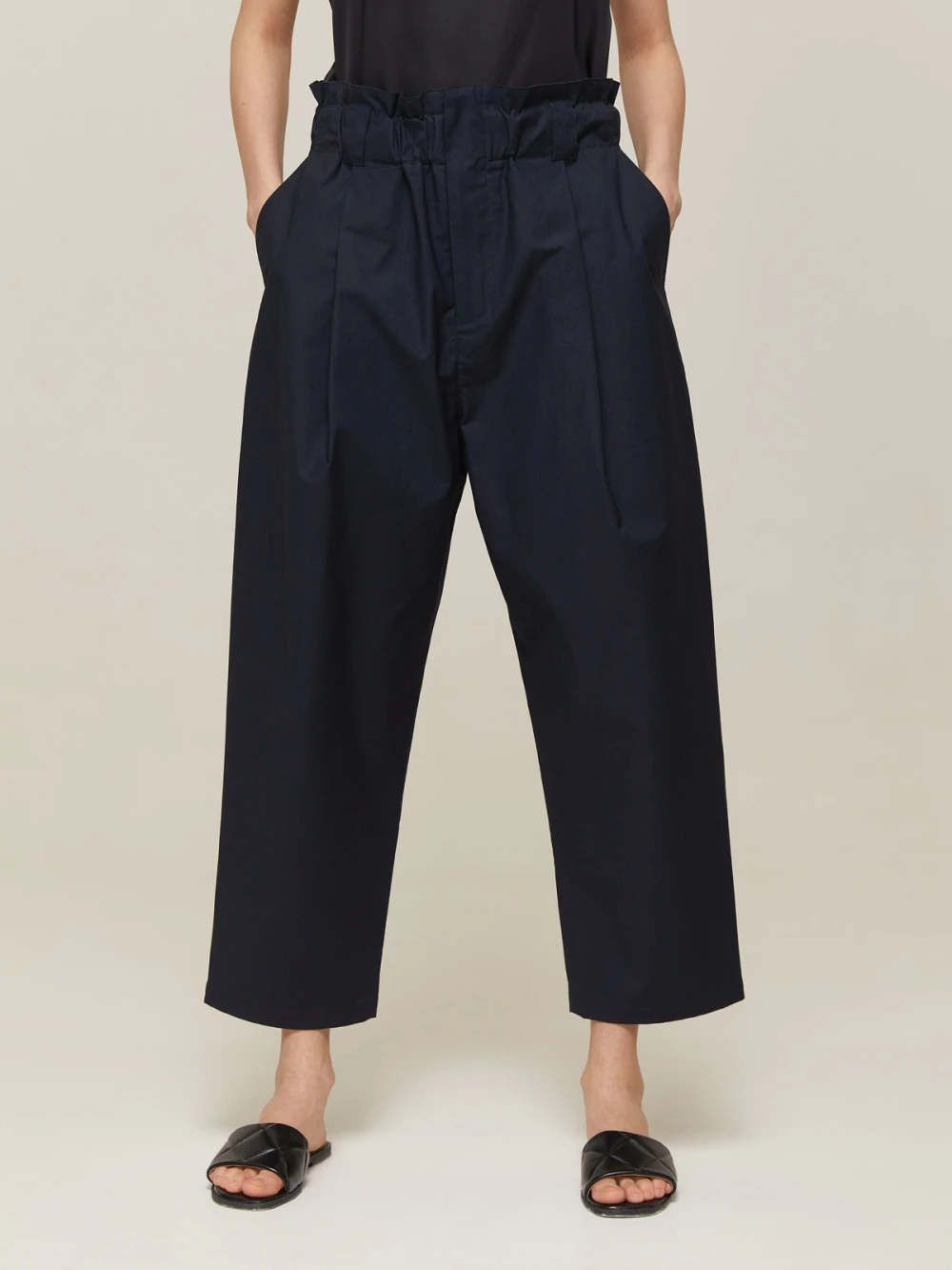 Брюки Vero (Цвет Тёмно-синий, Размер XL, Состав 96% хлопок, 4% эластан)