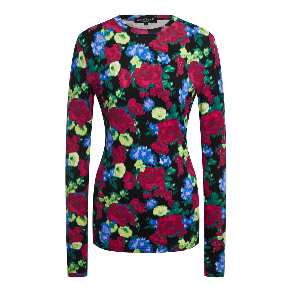 Лонгслив Granny ( Цвет Крупные розы )