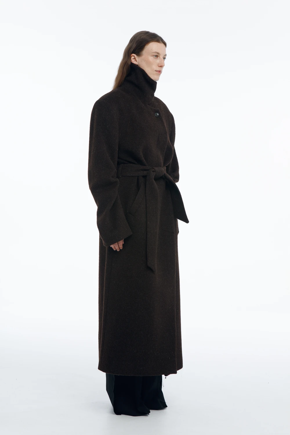 Пальто Trust  ( Цвет Горький шоколад )