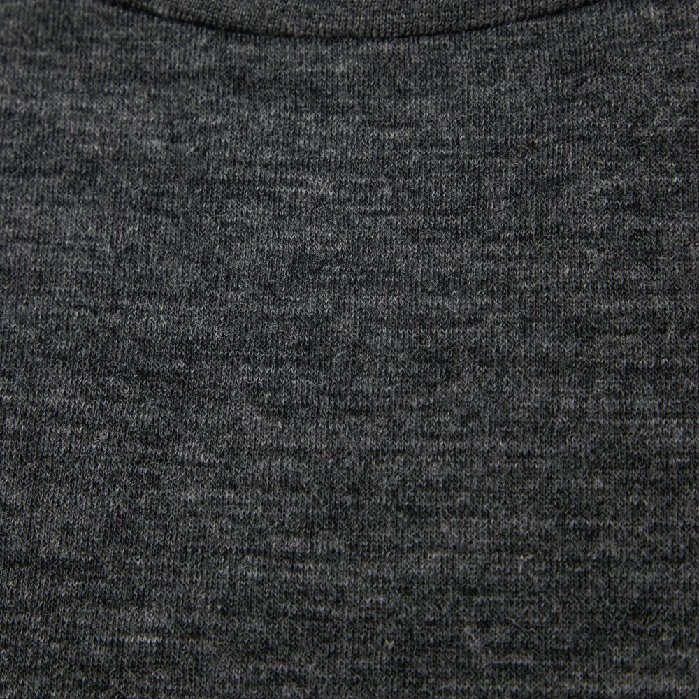 Платье Nubia (Цвет Тёмно-серый меланж/чёрный, Размер S, Состав 80% шерсть, 17% кашемир, 3% эластан)