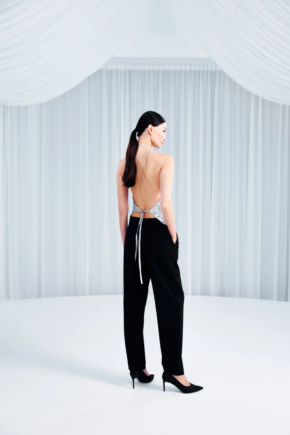 Фартук Albee ( Цвет Серебристый )