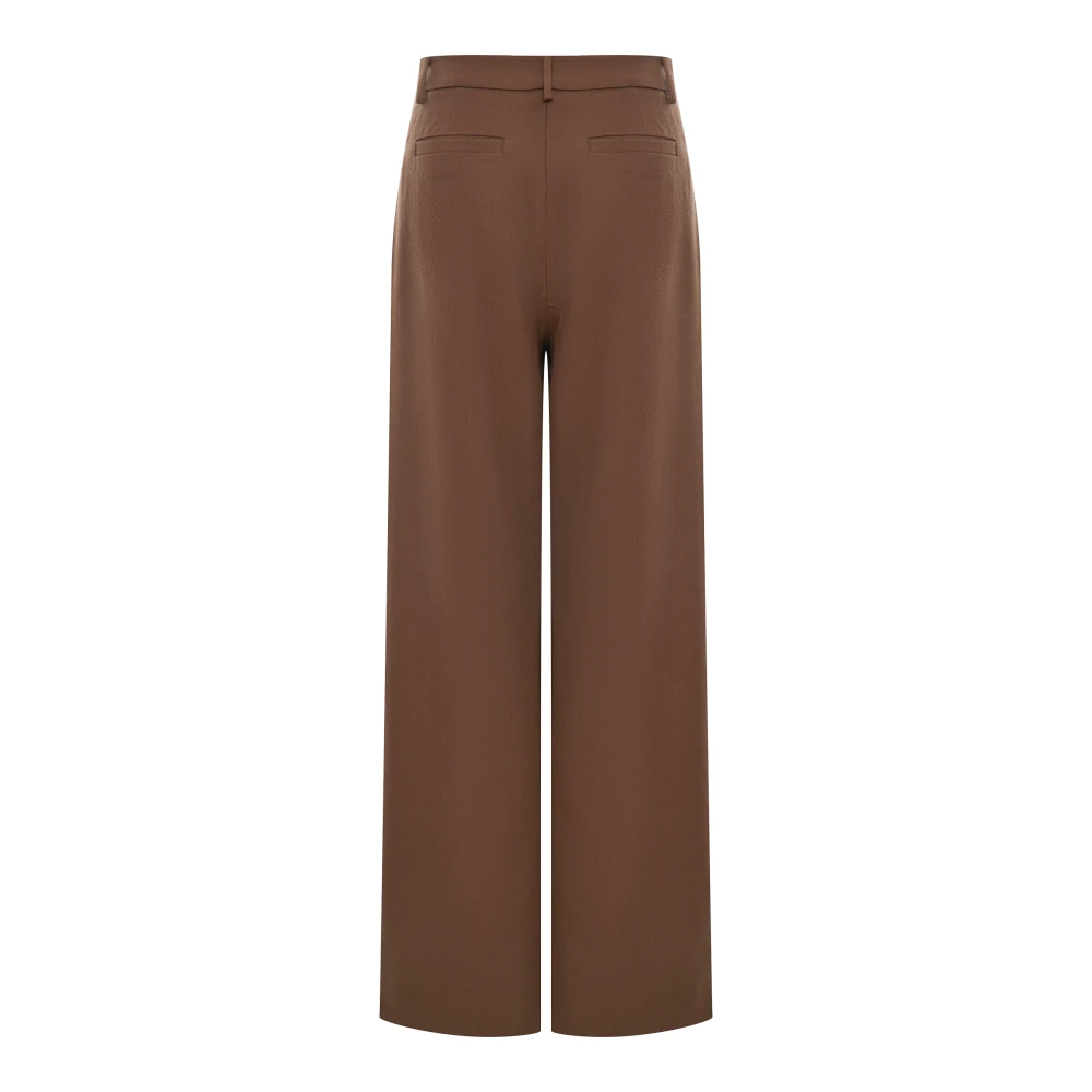 Брюки Bas (Цвет Коричнево-серый, Размер S, Состав 100% шерсть)