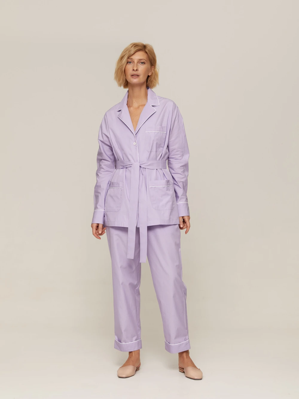 Костюм Aysha ( Цвет Фиолетовый в полоску )