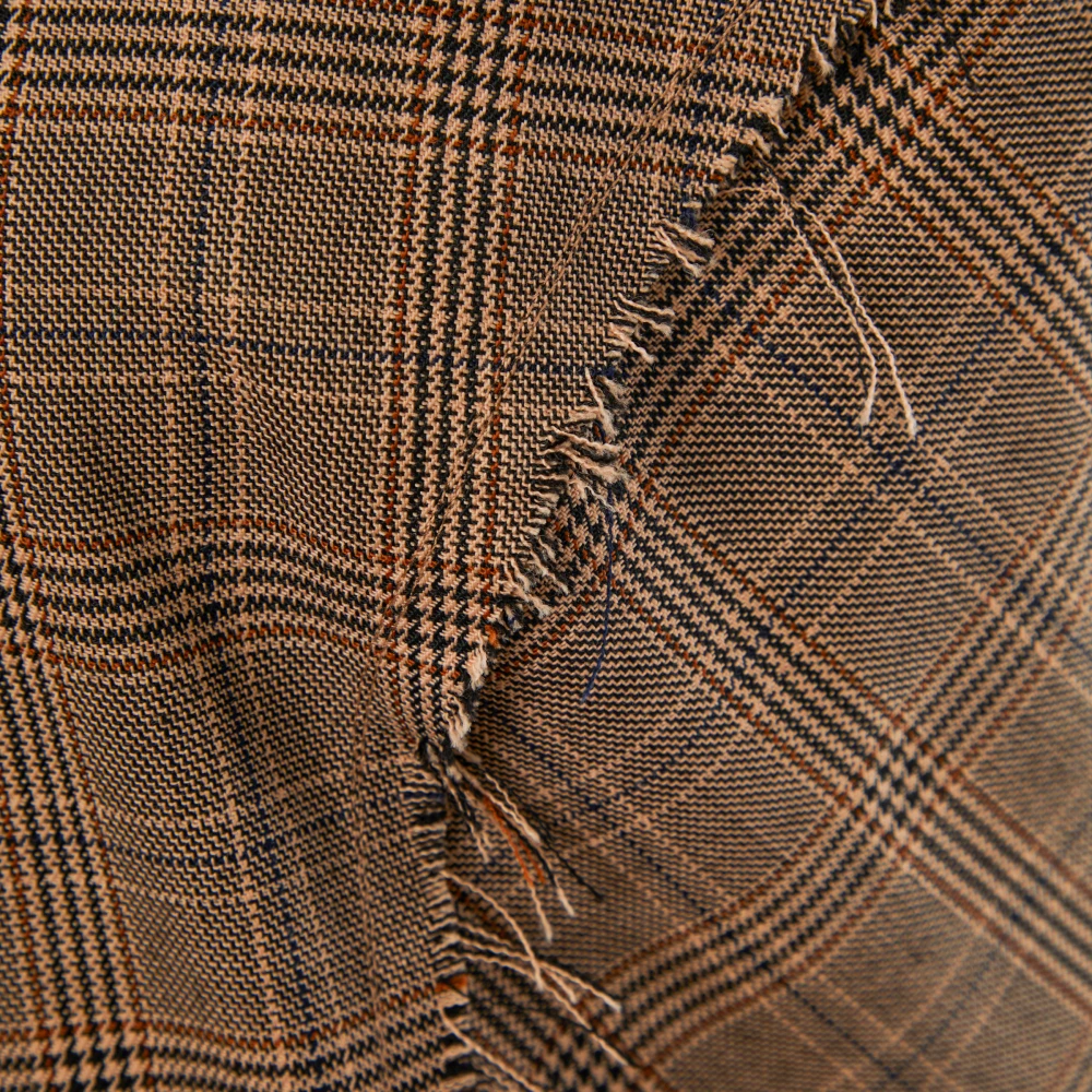 Платье English Lesson (Цвет Коричневый в клетку, Размер 44/S)