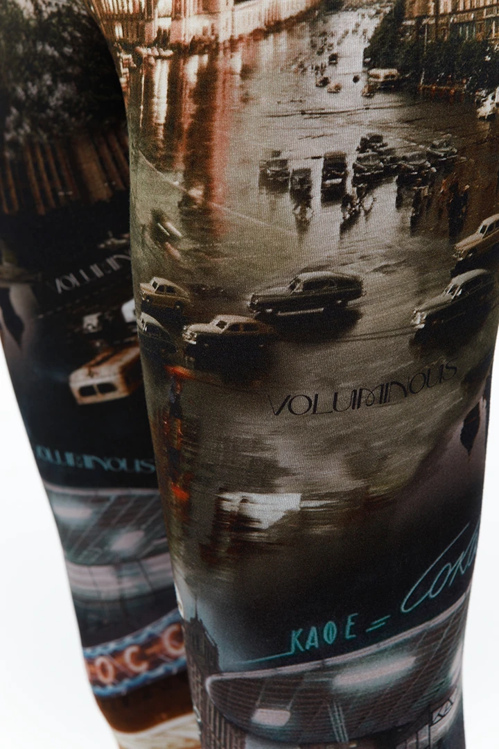 Леггинсы Downtown ( Цвет Принт Москва )